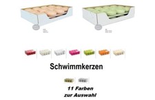 Schwimmkerzen farbauswahl 24er gebraucht kaufen  Deggendorf