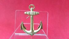 Gold navy anchor d'occasion  Expédié en Belgium