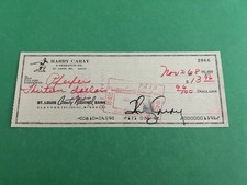 cancelled check for sale  Chesterfield