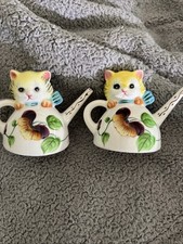 Cat teapot vintage for sale  Whitefield