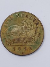 Thaler 1818 silber gebraucht kaufen  Würselen