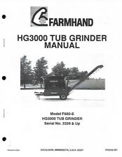 Farmhand hg3000 tub for sale  Maryville