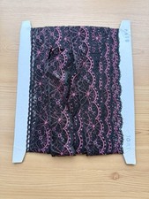 Black pink scalloped for sale  SPALDING