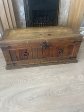 Vintage wooden trunk for sale Vintage wooden trunk for sale  LIVERPOOL