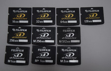 Cartão Fujifilm xD-Picture 16MB 32MB 64MB 128MB 256MB 512MB 1GB 2GB M+ comprar usado  Enviando para Brazil