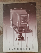 Gandolfi camera literature for sale  DARTFORD