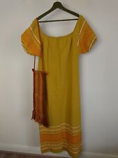Vintage embroidered handwoven for sale  LEEDS