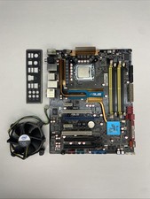 Placa-mãe ASUS P5Q Deluxe LGA 775 DDR2 ATX Intel Core 2 Duo 3.16 GHZ - Funcionando comprar usado  Enviando para Brazil