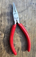 Alicate Stanley 84-095 4 1/2" ALICATE COM BICO DE PATO Japão cabo vermelho comprar usado  Enviando para Brazil