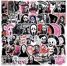 Máscara fantasma rosto filme terror adesivos 50 peças personagens assustadores desenhos animados adesivos foscos comprar usado Máscara fantasma rosto filme terror adesivos 50 peças personagens assustadores desenhos animados adesivos foscos comprar usado  Enviando para Brazil