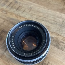 Vintage Carl Zeiss Jena DDR MC Pancolar 50 mm f/1,8 PARA REPUESTOS - TAL CUAL segunda mano  Embacar hacia Mexico