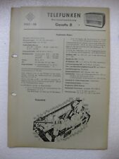 Telefunken gavotte werkstattan gebraucht kaufen  München