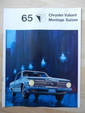 Catalogue chrysler valiant d'occasion  Saint-André-les-Vergers