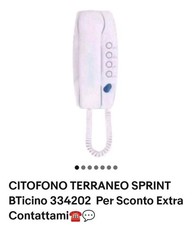 Bticino 334202 sprint usato  Villafranca Sicula