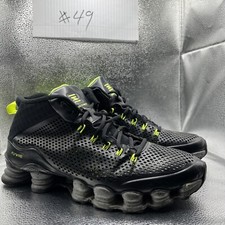 Tênis Nike Shox TLX Mid SP Flywire preto prata Volt 677737-007 masculino tamanho 12, usado comprar usado  Enviando para Brazil