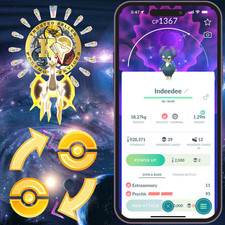 Pokémon Trade GO —✨Shiny Indeeee — Registrado ou Não Registrado — Entrega Digital♻️ comprar usado  Enviando para Brazil