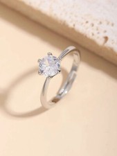 Cubic zircon ring for sale  Irving