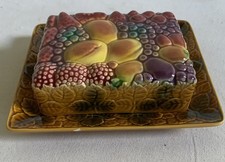 Beurrier barbotine decor d'occasion Beurrier barbotine decor d'occasion  Roquevaire