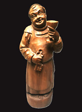 Holzfigur mönch kellermeister gebraucht kaufen  Nürnberg