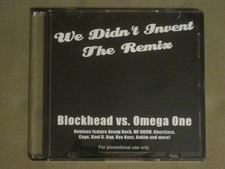 BLOCKHEAD VS. OMEGA ONE WE DIDN'T INVENT THE REMIX CDr 2004 RARE AESOP ROCK NM, usado comprar usado BLOCKHEAD VS. OMEGA ONE WE DIDN'T INVENT THE REMIX CDr 2004 RARE AESOP ROCK NM, usado comprar usado  Enviando para Brazil
