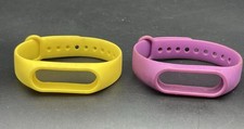 Pulseira de relógio de silicone de substituição 2 pulseiras para Xiaomi Mi Band 5/6 Mi 5/6 comprar usado  Enviando para Brazil