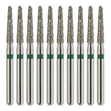 Usado, Brocas dentais de diamante FG 856/016C extremidade redonda cônica grão grosso verde alta velocidade Bur comprar usado  Enviando para Brazil