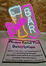 Beer neon light for sale  PETERSFIELD