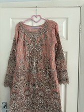 Imrozia pink embroidered for sale  BIRMINGHAM