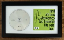 Cartão de arte fotográfica emoldurado Charli XCX ASSINADO e BRAT CD BAS Beckett certificado de autenticidade autografado comprar usado  Enviando para Brazil