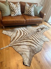 Real zebra skin for sale  HASLEMERE