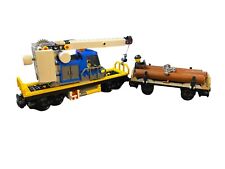 Lego® Wagon dźwigowy i drewniany wagon Lego City Set 60198 Rozszerzenie Żuraw kolejowy na sprzedaż  Wysyłka do Poland