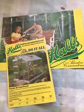 Vintage halls greenhouses for sale  WALSALL