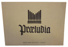 Präludia edition schott gebraucht kaufen  Würzburg