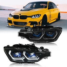 Farol Full LED para BMW 3 Series F30 F31 2012-2015 ajuste apenas na versão halógena, usado comprar usado  Enviando para Brazil