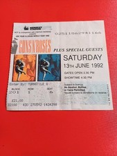 Vintage concert ticket for sale  UK