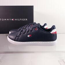 Tênis feminino Tommy Hilfiger icônico tamanho 4Y juvenil/5,5 TH100015C azul marinho comprar usado  Enviando para Brazil