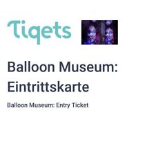 Tickets ballonmuseum barcelona gebraucht kaufen  Bergisch Gladbach