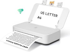 Impressora sem tinta de transferência térmica HPRT GT1 para uso doméstico, Wi-Fi, alta resolução comprar usado  Enviando para Brazil
