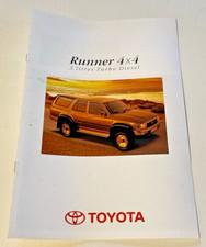 Brochure toyota runner d'occasion  Quarré-les-Tombes
