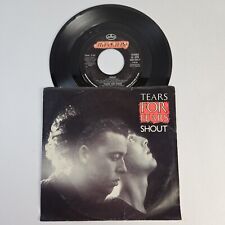 Tears For Fears "Shout" "The Big Chair" 45 Vg+ Tested Jukebox Picture Sleeve , usado comprar usado  Enviando para Brazil