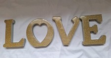 Standing love letters for sale  CHIPPENHAM