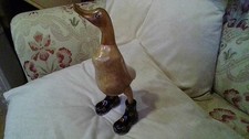 Decorative wooden duck for sale  SOUTHEND-ON-SEA