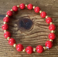 Edelstein armband koralle gebraucht kaufen  Fränkisch-Crumbach