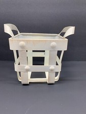 White metal basket for sale  Bucyrus