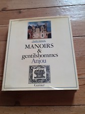 Manoirs gentilshommes anjou. d'occasion  Rieupeyroux