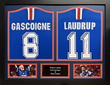 Framed gascoigne laudrup for sale  MANCHESTER