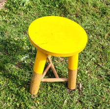 Rustic dipped yellow for sale  LONDON