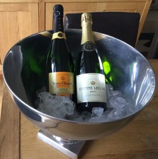 Aluminium bowl champagne for sale  RIPON