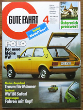 Usado, Gute Fahrt 04/75 Test VW 181 Safari, VW-Passat-Tuning, Tips Wohnwagen-Gespann comprar usado  Enviando para Brazil