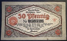 Notgeld stadt köln gebraucht kaufen  Troisdorf